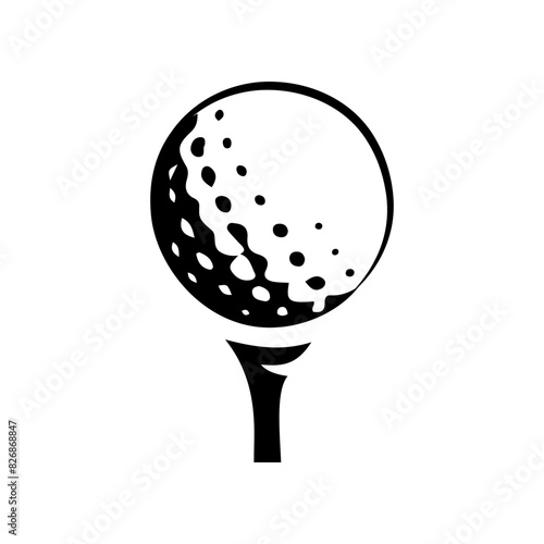 golf ball design vector Equipment for golf