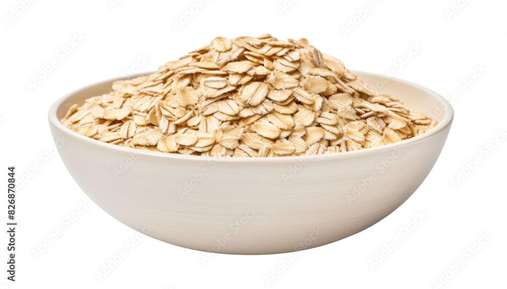bowl of oatmeal isolated on transparent background cutout bowl of oatmeal isolated on transparent background cutout
