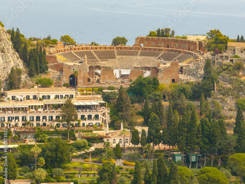 Aerial View - Taormina, Italy