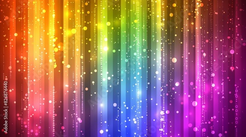colorful abstract design with glowing line with dots and gradients background  overlapping layers on grunge texture background.