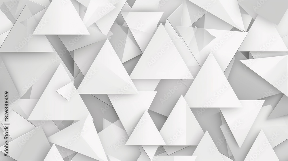 White and gray interlocking triangles modern abstract background. Vector illustration. White and gray interlocking triangles modern abstract background. Vector illustration.