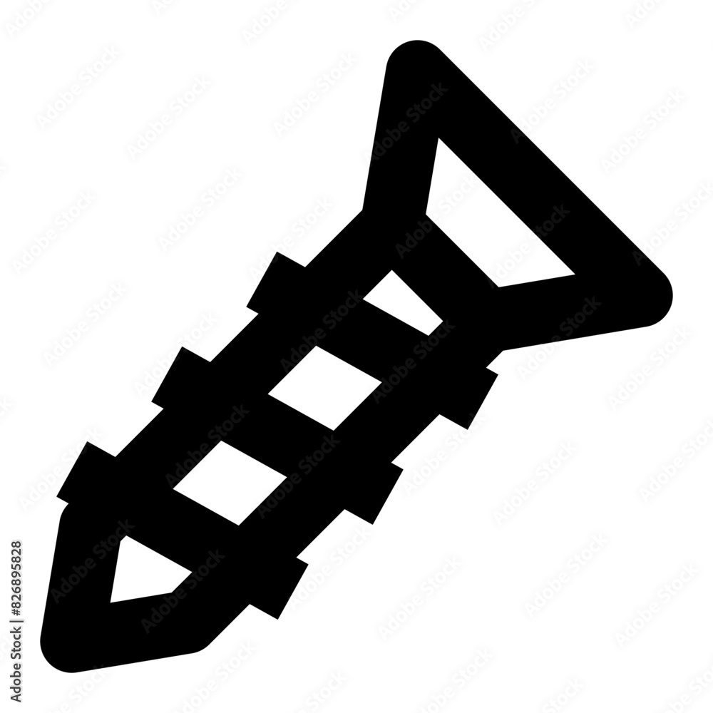 screw line icon for user interface screw line icon for user interface