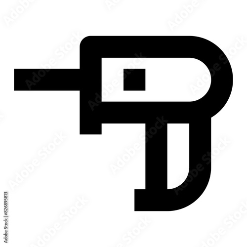 drill line icon for user interface