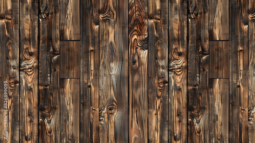 Fototapeta premium Brown wood texture