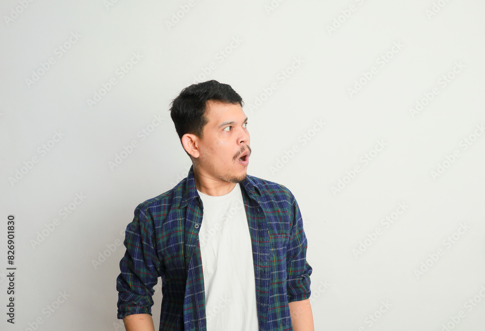Wow, Omg. Portrait Of Surprised Asian Guy Opened Mouth In Amazement, Shocked Young Man Looking Stunned And Impressed, Emotionally Reacting To News Wow, Omg. Portrait Of Surprised Asian Guy Opened Mouth In Amazement, Shocked Young Man Looking Stunned And Impressed, Emotionally Reacting To News