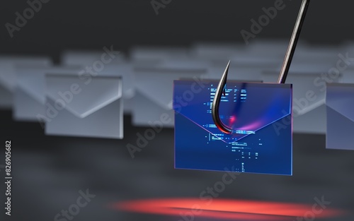 Phishing Email Scam Ransomware Malware Cyber Security Technology	
