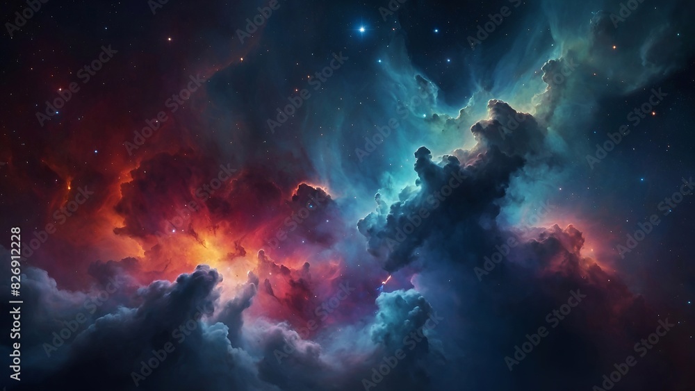 Fototapeta premium nebula in space