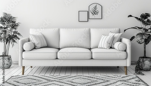 sofa room UHD Wallpapar photo