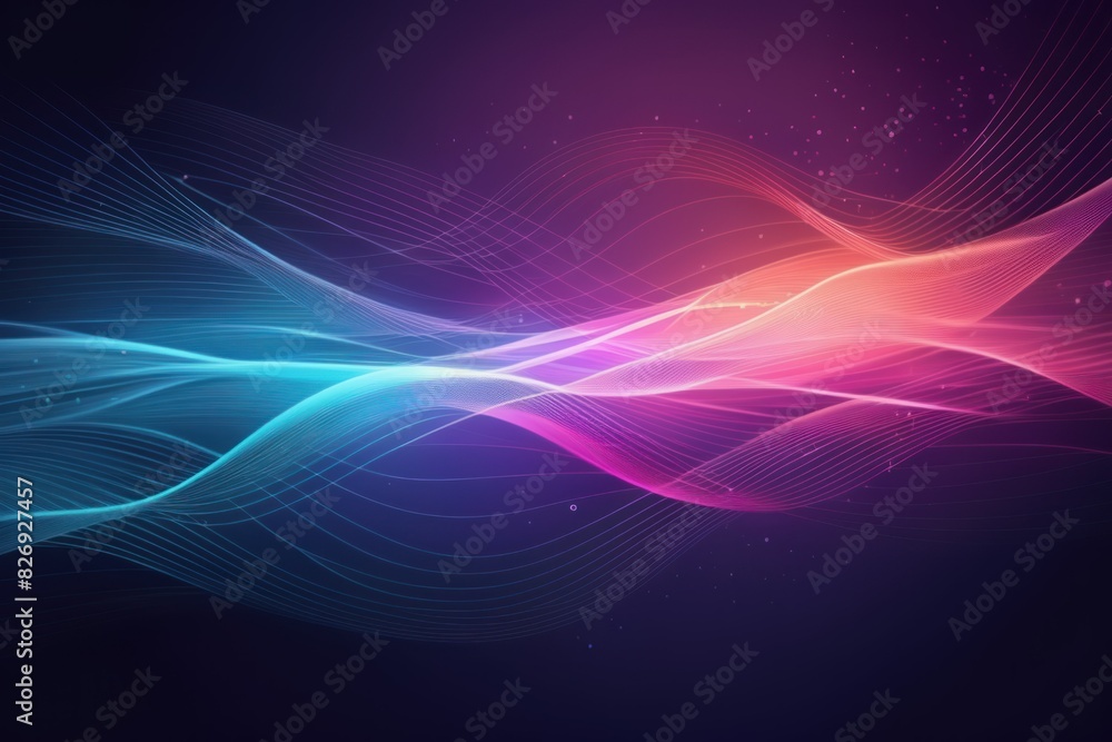 a colorful abstract background with waves and lights a colorful abstract background with waves and lights