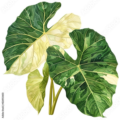 Alocasia is a species of flowering plant in the family native to the Islands