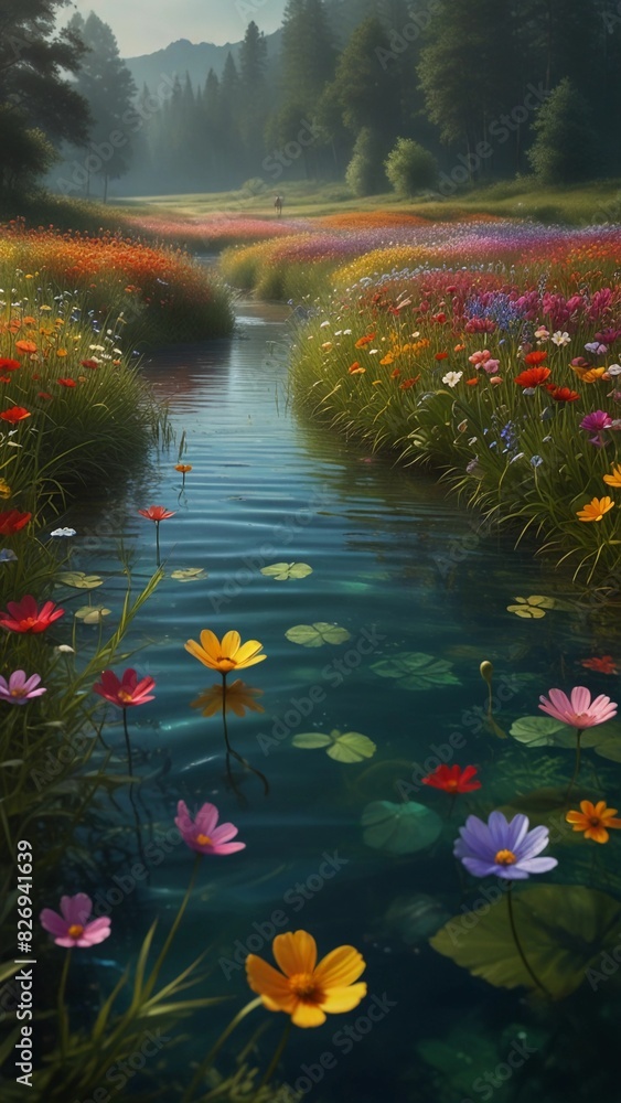 beautiful and peaceful flower garden background beautiful and peaceful flower garden background