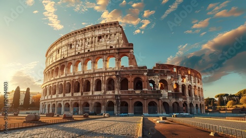 wallpaper of iconic landmarks and monuments from different eras and cultures photo