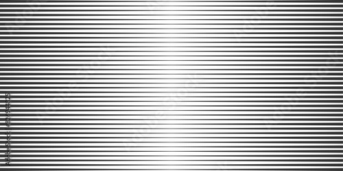 horizontal line. black parallel lines pattern on white backgrounds with patterned style. thin on center. abstract striped background vector