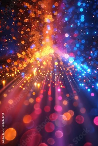 colorful and bright party background with nice lighting