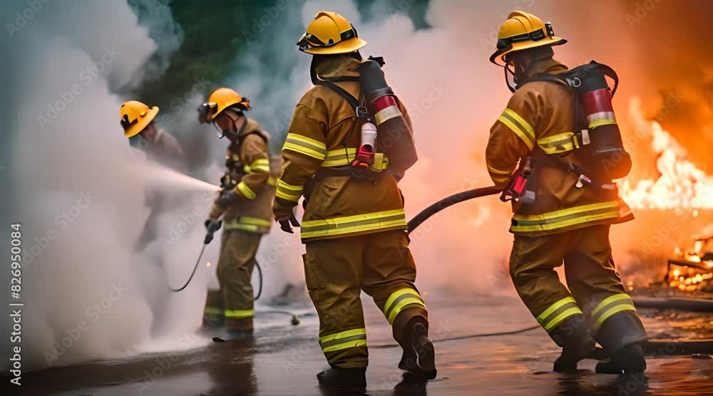 Collaborative Firefighting. Team Effort Against a Raging Fire Collaborative Firefighting. Team Effort Against a Raging Fire