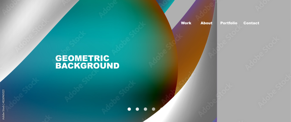 Dynamic flowing shapes concept design composition. Vector Illustration For Wallpaper, Banner, Background, Card, Book Illustration, landing page Dynamic flowing shapes concept design composition. Vector Illustration For Wallpaper, Banner, Background, Card, Book Illustration, landing page