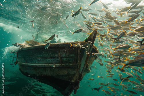 Sustainable fisheries help maintain fish populations and marine ecosystems.