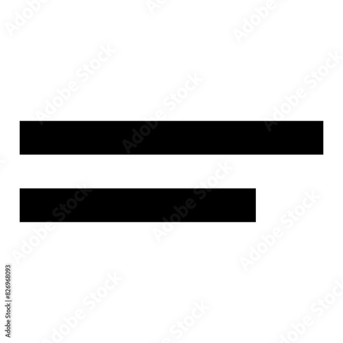 paragraph line icon for editor user interface