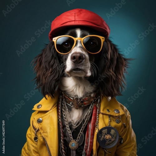 smoking clothing look camera animals