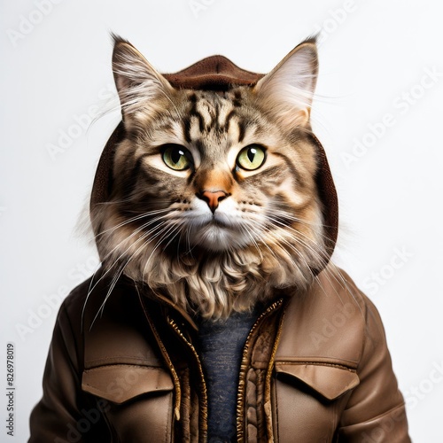 smoking clothing look camera animals