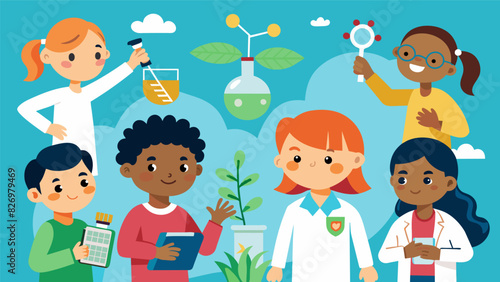 Through fun and engaging activities children will understand the ethical considerations surrounding biotechnology and its applications.. Vector illustration
