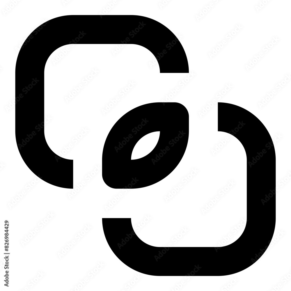 intersect line icon for graphic editor user interface intersect line icon for graphic editor user interface
