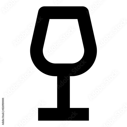 transparentcy glass line icon for graphic editor user interface