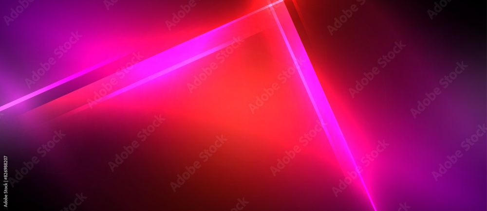 Neon dynamic diagonal light rays background. Techno digital geometric concept design for wallpaper, banner, presentation, background Neon dynamic diagonal light rays background. Techno digital geometric concept design for wallpaper, banner, presentation, background