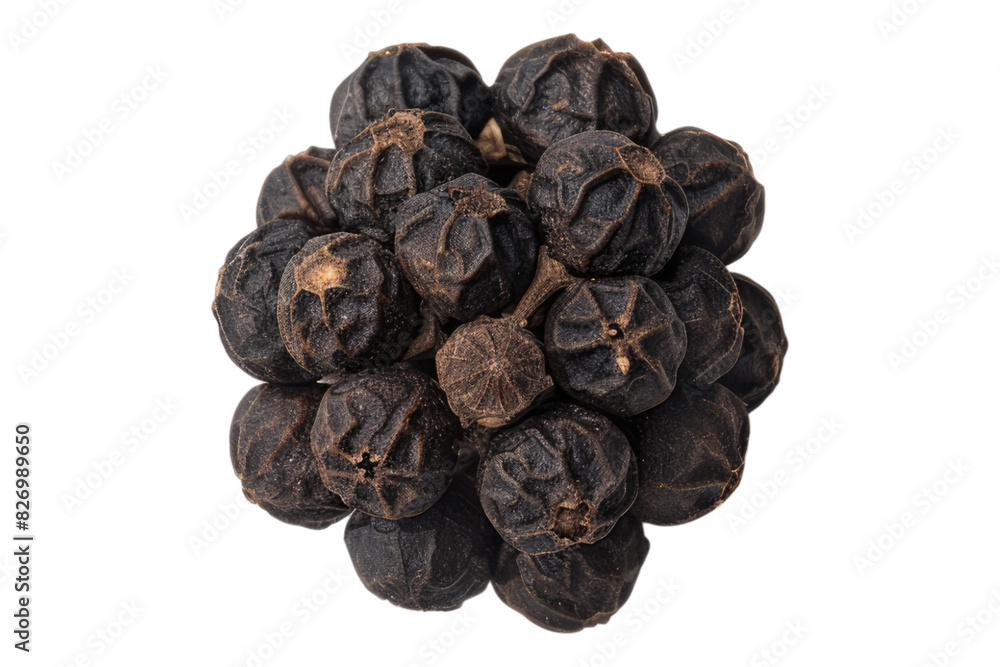 Black pepper isolated on white background Black pepper isolated on white background