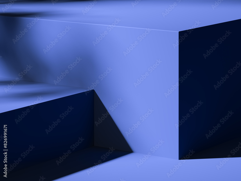 Abstract studio background for product presentation. Empty room with ...