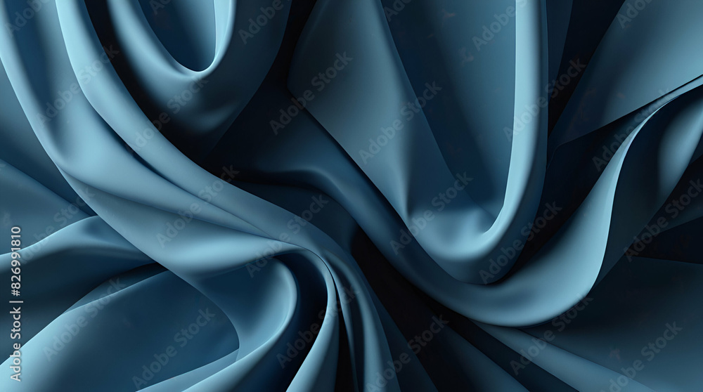 3D abstract blue background design clothing 3D abstract blue background design clothing