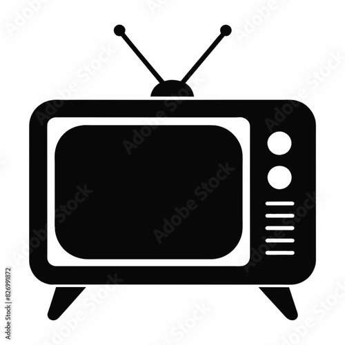 retro tv icon