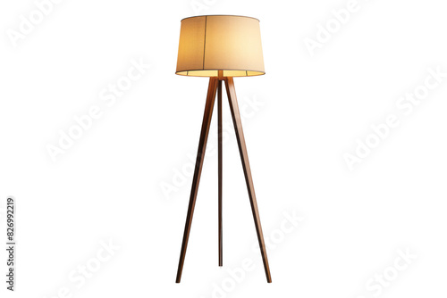 floor lamp isolated on white background