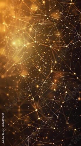 Digital geometric abstract background ideal for technological operations, neural networks, AI, data transmission and encryption, digital archives, audio and visual representations, scientific research