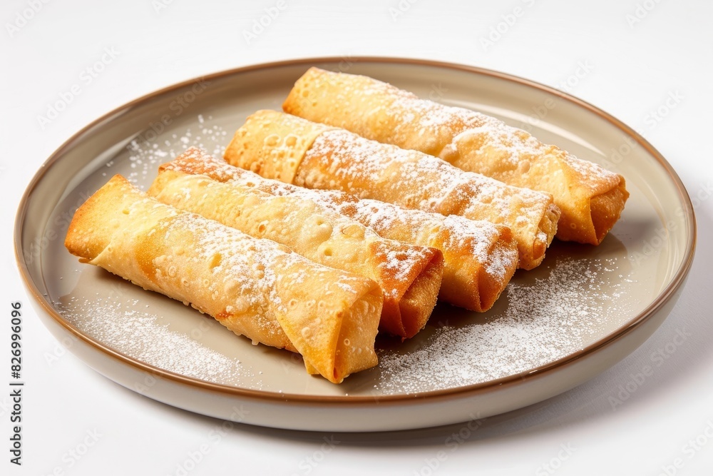 Delightful Apple Pie Egg Roll - Sweet and Crispy Dessert Delightful Apple Pie Egg Roll - Sweet and Crispy Dessert
