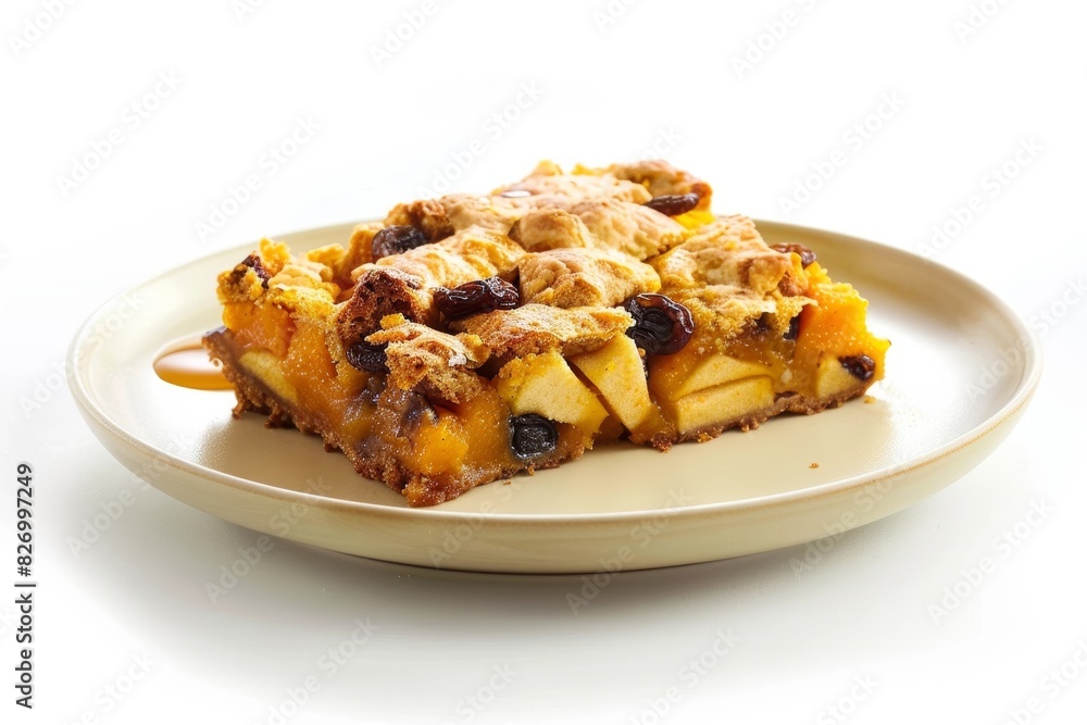 Maple Syrup Drizzled Apple-Pumpkin Brown Betty Maple Syrup Drizzled Apple-Pumpkin Brown Betty