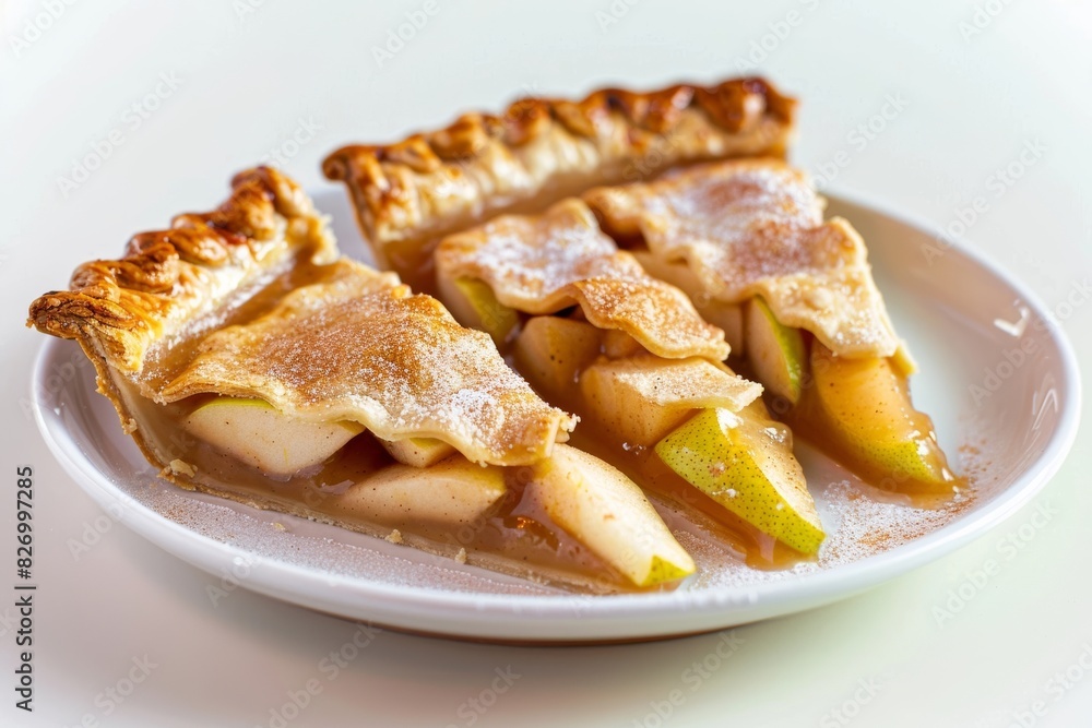 Delightful Apple-Pear Pie with Aromatic Filling Delightful Apple-Pear Pie with Aromatic Filling