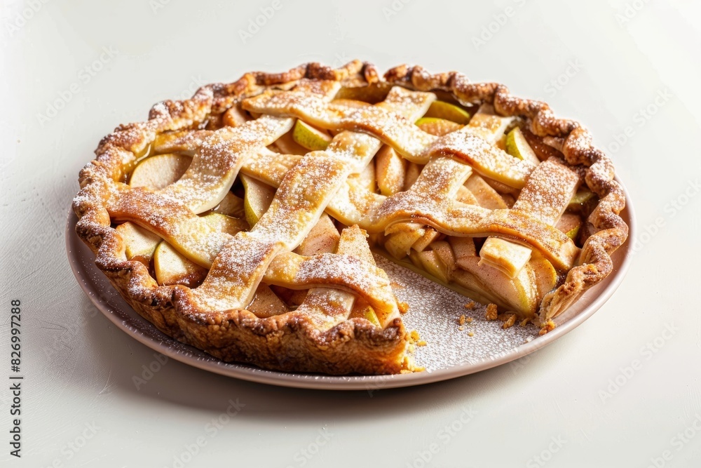 Tangy and Juicy Apple-Pear Pie with Lemon Zest Tangy and Juicy Apple-Pear Pie with Lemon Zest