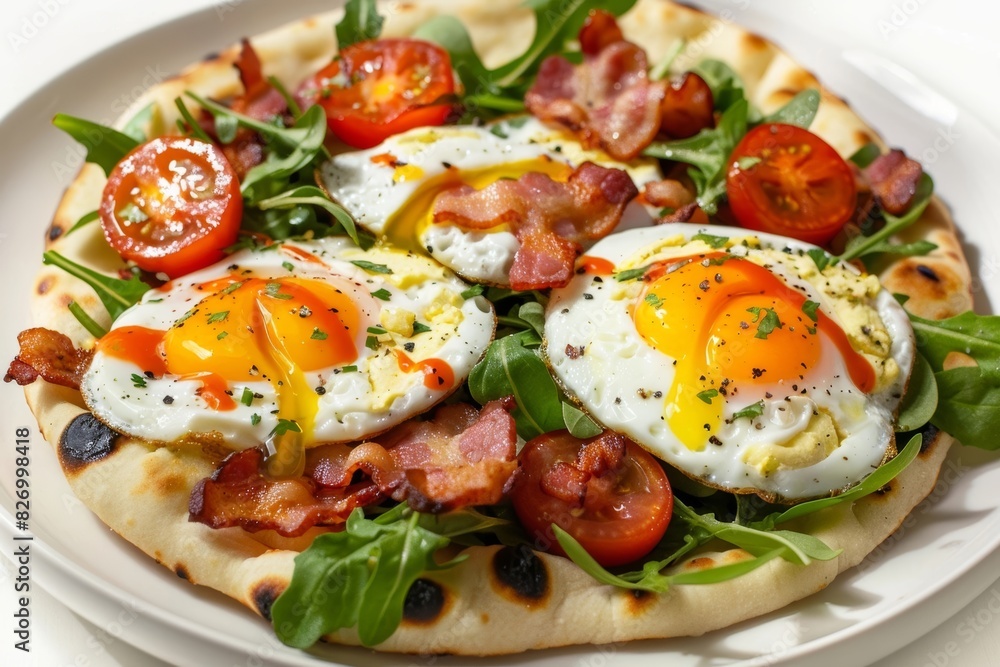 Irresistible Bacon and Egg Naan Breakfast Combo Irresistible Bacon and Egg Naan Breakfast Combo