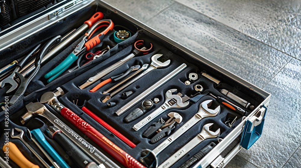 Plumbing Toolbox Ready for Action: A Tradesman's Arsenal of Skill and Precision Plumbing Toolbox Ready for Action: A Tradesman's Arsenal of Skill and Precision