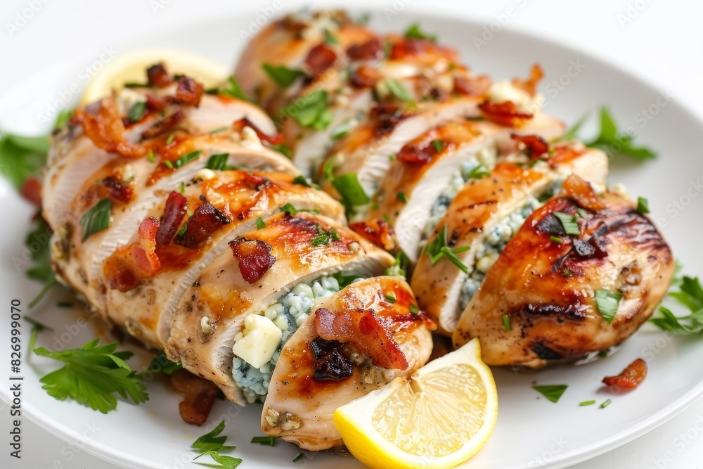 Mouthwatering Blue Cheese and Bacon Chicken Dish Mouthwatering Blue Cheese and Bacon Chicken Dish