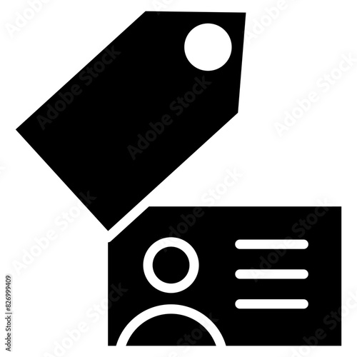 Tag Icon Element For Design