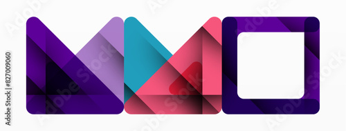 Free Download Business triangle and squares vector abstract background. Vector Illustration For Wallpaper, Banner, Background, Card, Book Illustration, landing page - GFXLoad