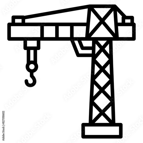 Construction Crane Icon