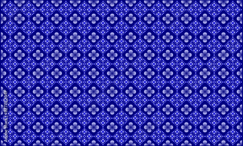 Seamless ethnic Thai pattern, East Asian style, traditional design for fashion decoration surface.