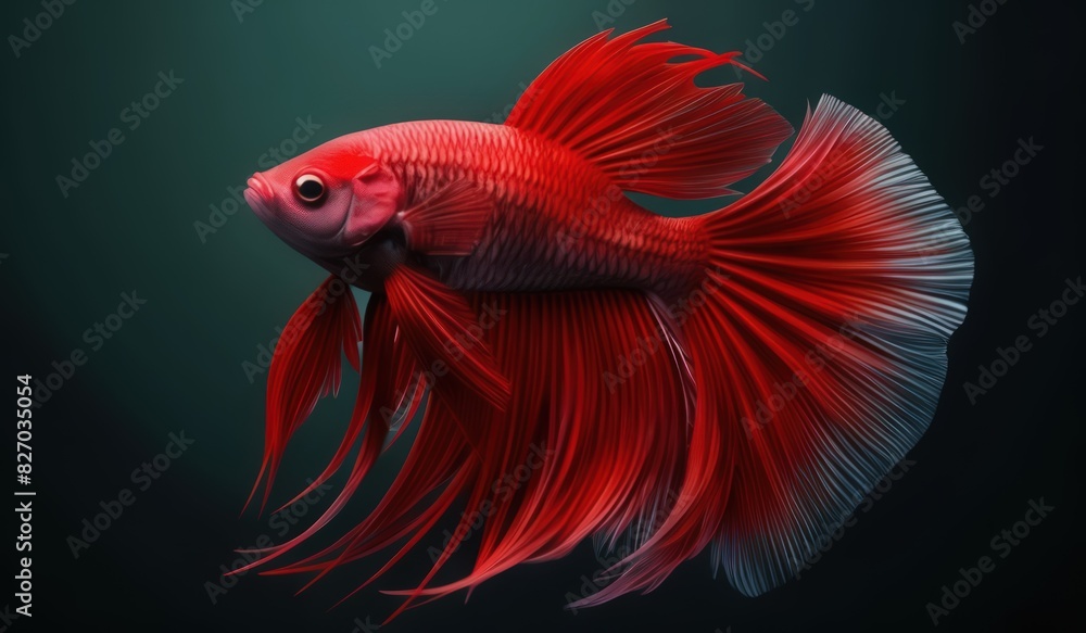 betta fish Double Tail or Double Tail Betta red betta fish Double Tail or Double Tail Betta red