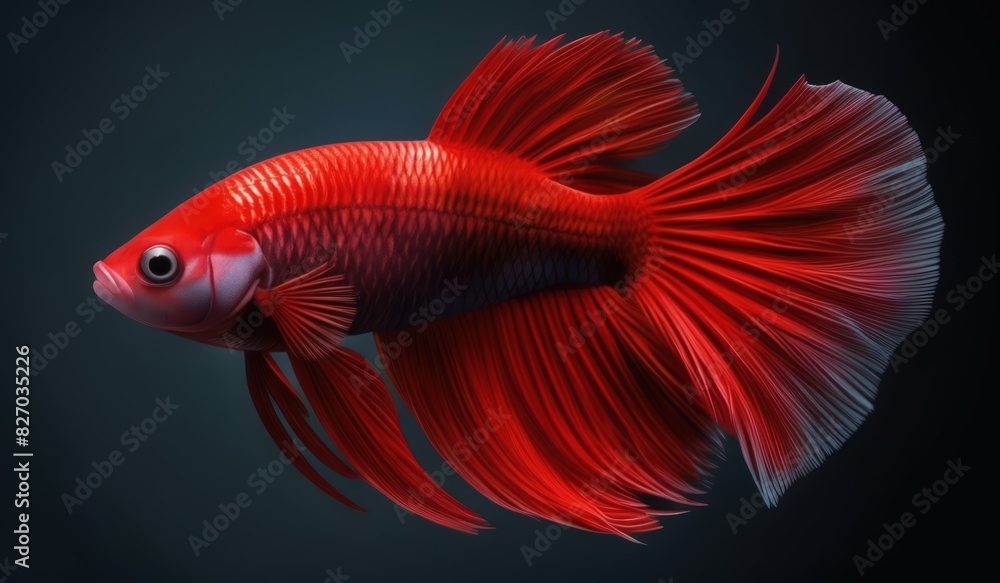betta fish Double Tail or Double Tail Betta red betta fish Double Tail or Double Tail Betta red
