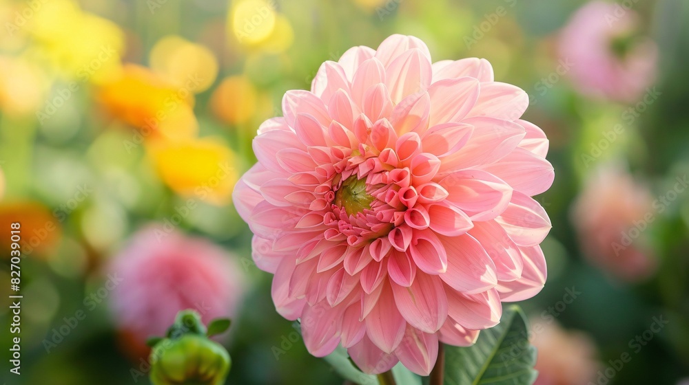 close up of pink flower in blurry background with bokeh effect close up of pink flower in blurry background with bokeh effect