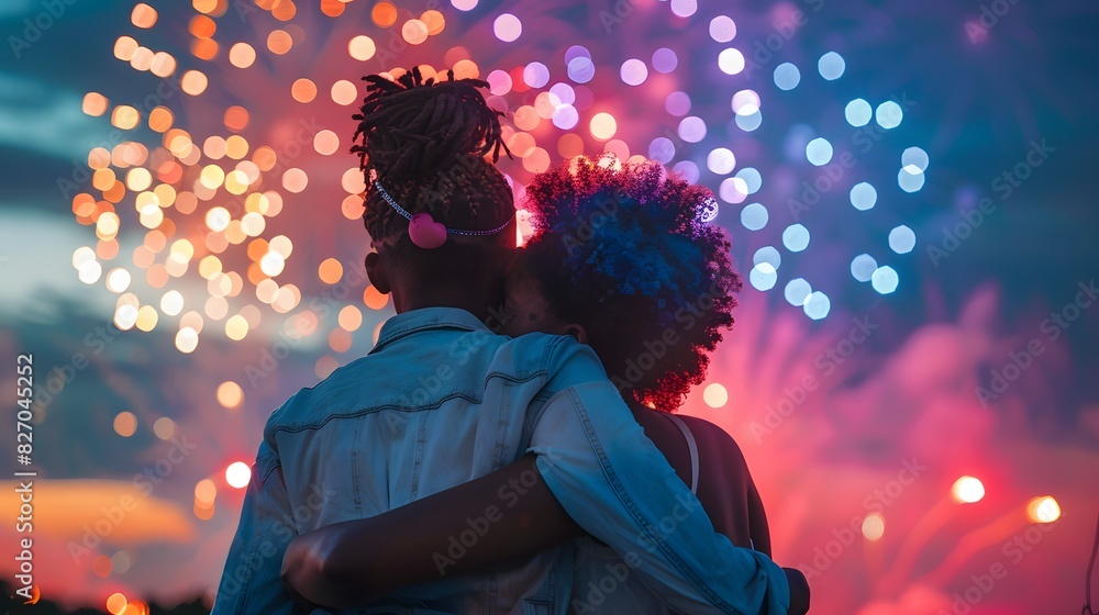 Silhouetted figure of a woman dancing in a nightclub, lost in the music and lights Silhouetted figure of a woman dancing in a nightclub, lost in the music and lights