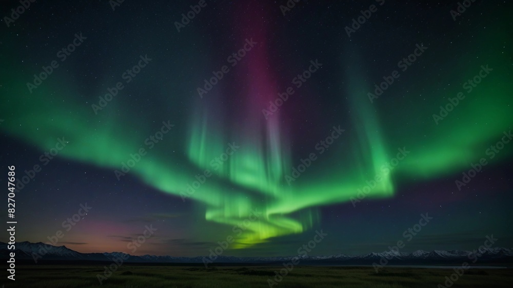 beautiful and peaceful view of the aurora beautiful and peaceful view of the aurora